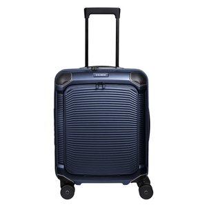 Travelite Millennium Small Navy Suitcase w/ Front Pocket