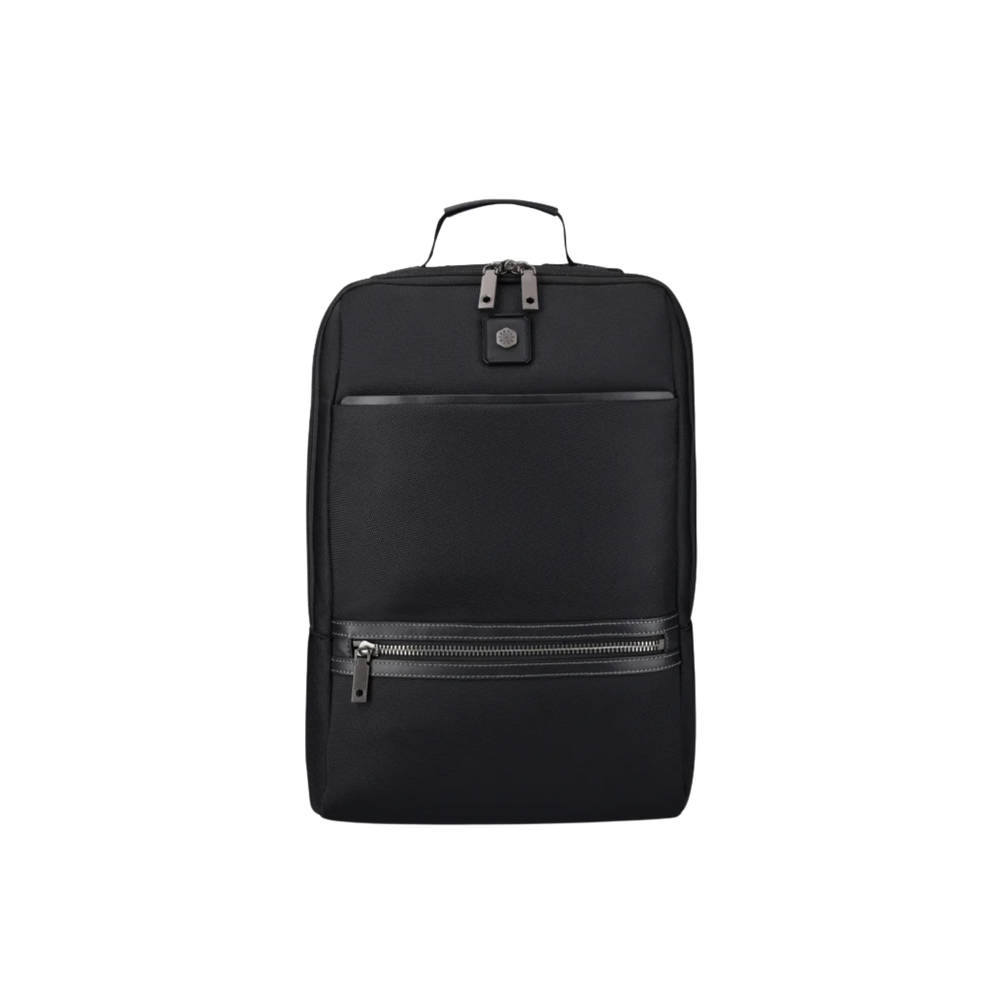 Jekyll & Hide Tokyo Black Nylon 17" Laptop Bag