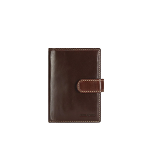 Jekyll & Hide Brown Leather Passport Wallet