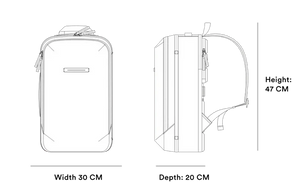 Horizn Studios Gion Dark Olive Travel Backpack