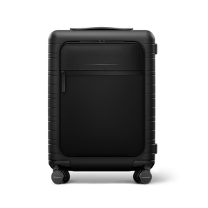 Horizn Studios M5 Essential All Black Cabin Suitcase w/Front Pocket