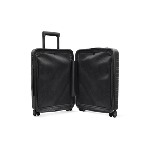 Horizn Studios M5 Essential All Black Cabin Suitcase w/Front Pocket