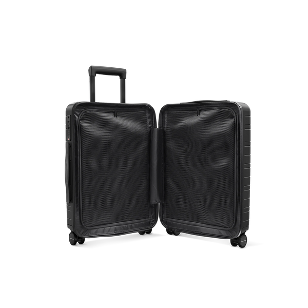 Horizn Studios M5 Essential All Black Cabin Suitcase w/Front Pocket