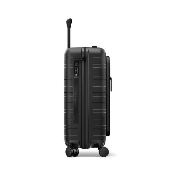 Horizn Studios M5 Essential All Black Cabin Suitcase w/Front Pocket
