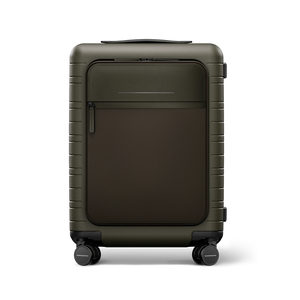 Horizn Studios M5 Essential Dark Olive Cabin Suitcase w/Front Pocket