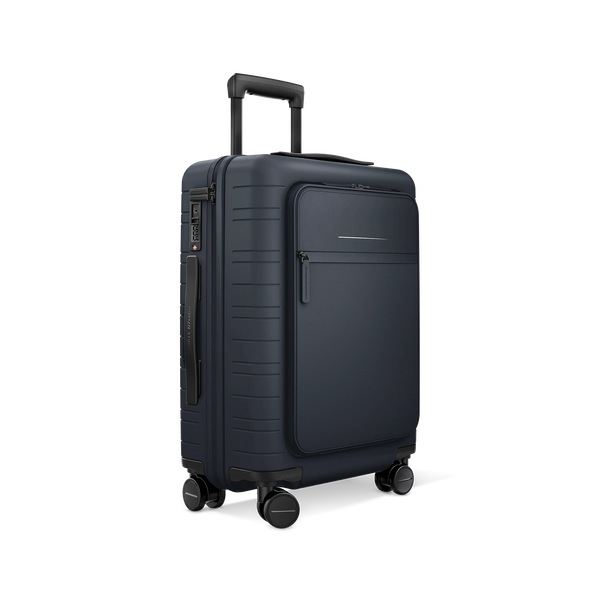 Horizn Studios M5 Essential Night Blue Cabin Suitcase w/Front Pocket