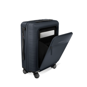 Horizn Studios M5 Essential Night Blue Cabin Suitcase w/Front Pocket