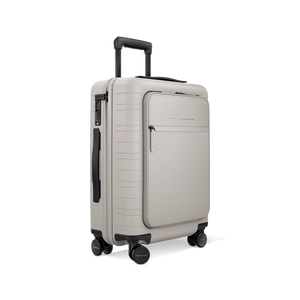 Horizn Studios M5 Essential Sand Grey Cabin Suitcase w/Front Pocket