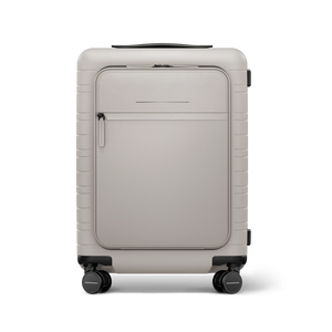 Horizn Studios M5 Essential Sand Grey Cabin Suitcase w/Front Pocket