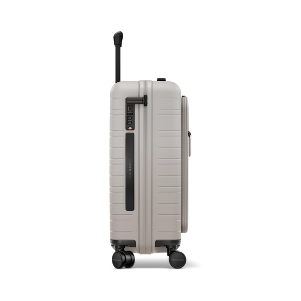 Horizn Studios M5 Essential Sand Grey Cabin Suitcase w/Front Pocket