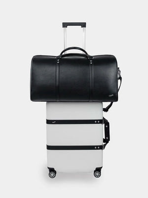 Vocier Vantage P55 White Carry-On Suitcase