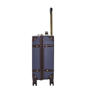 Rock Vintage Navy Cabin Suitcase