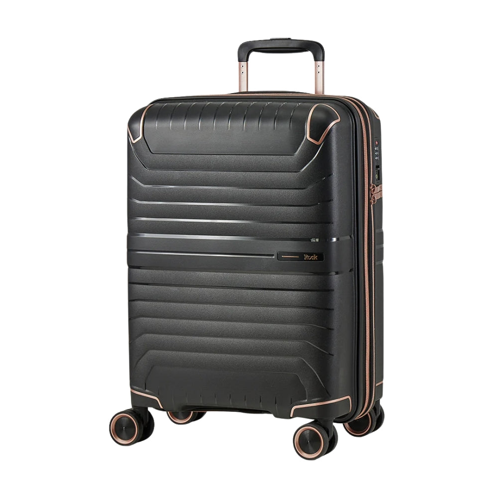 Rock Astrid Black Cabin Suitcase