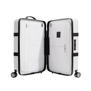 Vocier Vantage P55 White Carry-On Suitcase