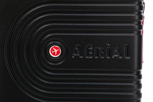 Aerial Cabin Size Black Suitcase w/ Easy Pocket