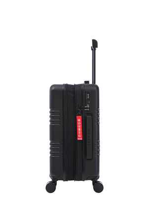 Aerial Cabin Size Black Suitcase w/ Easy Pocket