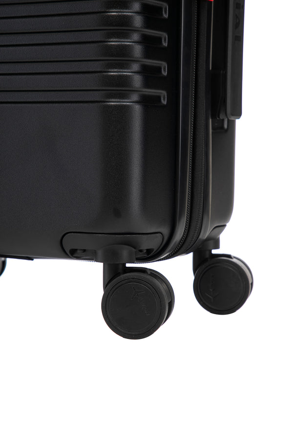 Aerial Cabin Size Black Suitcase w/ Easy Pocket