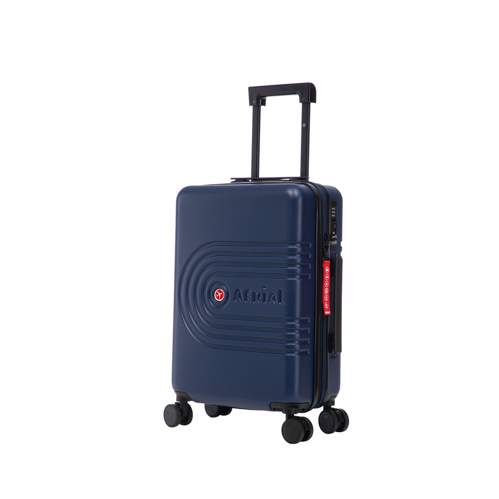 Aerial Cabin Size Dark Blue Suitcase w/ Easy Pocket