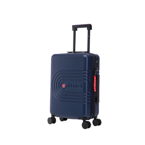 Aerial Cabin Size Dark Blue Suitcase w/ Easy Pocket