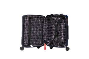 Aerial Cabin Size Dark Blue Suitcase w/ Easy Pocket