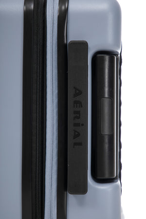 Aerial -ABS Under Seat Suitcase Light Blue with Easy Rapid Pocket