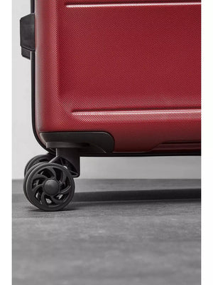 Rock Lincoln Burgundy Cabin Suitcase