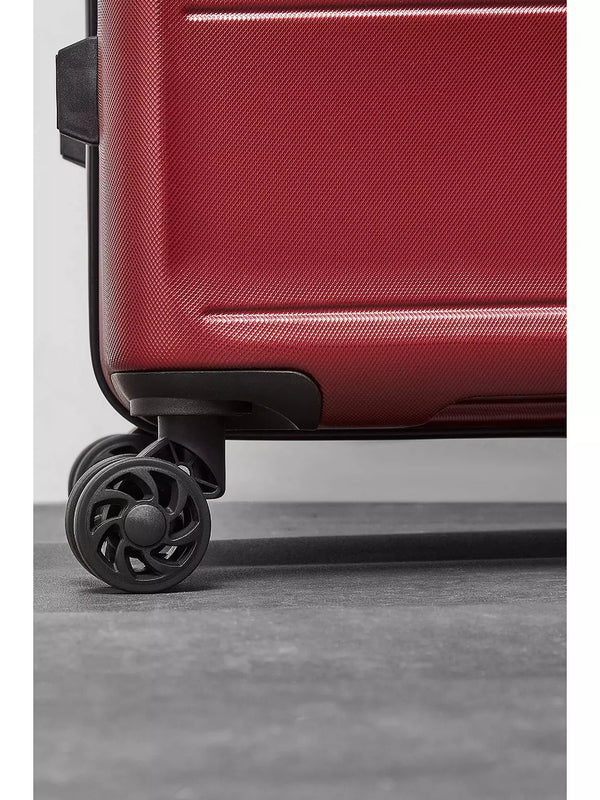 Rock Lincoln Burgundy Cabin Suitcase