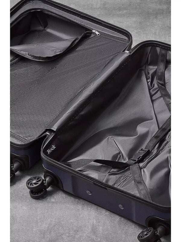 Rock Lincoln Navy Cabin Suitcase