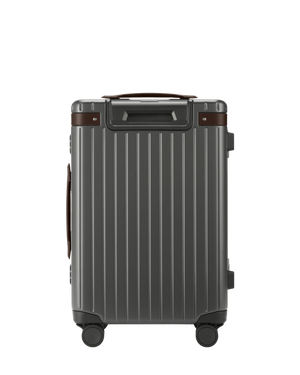 Carl Friedrik The Carry On Grey/Chocolate Suitcase