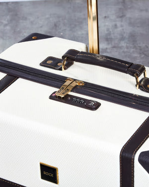 Rock Vintage Cream Cabin Suitcase