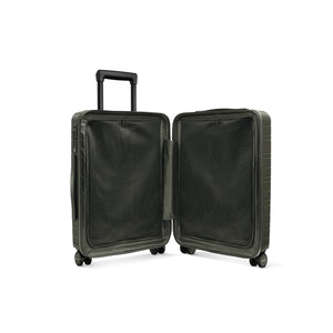 Horizn Studios M5 Essential Dark Olive Cabin Suitcase w/Front Pocket