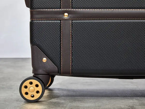 Rock Vintage Black Cabin Suitcase