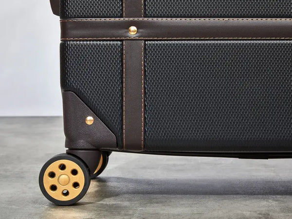 Rock Vintage Black Cabin Suitcase