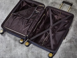 Rock Vintage Navy Cabin Suitcase