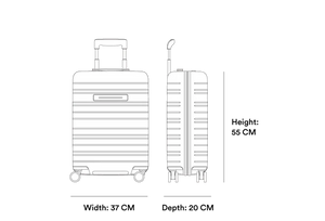 Horizn Studios H5 Air Night Blue Ultralight Cabin Suitcase