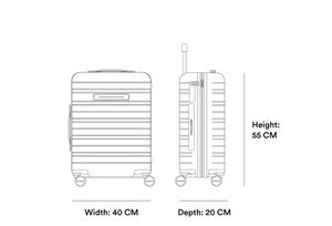 Horizn Studios H5 Essentials Dark Olive Cabin Suitcase