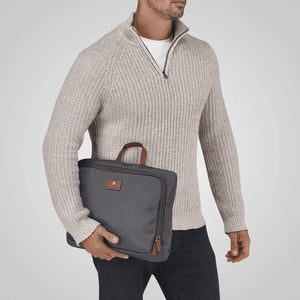 Jekyll & Hide Grey Shirt and Laundry Travel Bag