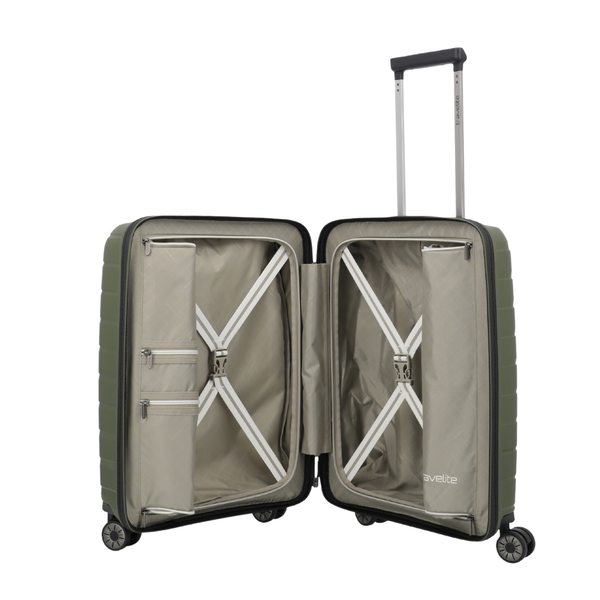 Travelite Air Base Olive Small Suitcase