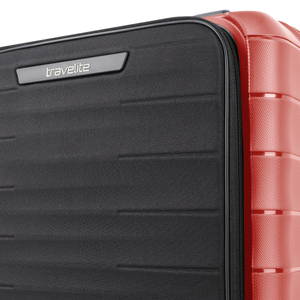 Travelite Mooby Red Small Suitcase w/Front Pocket