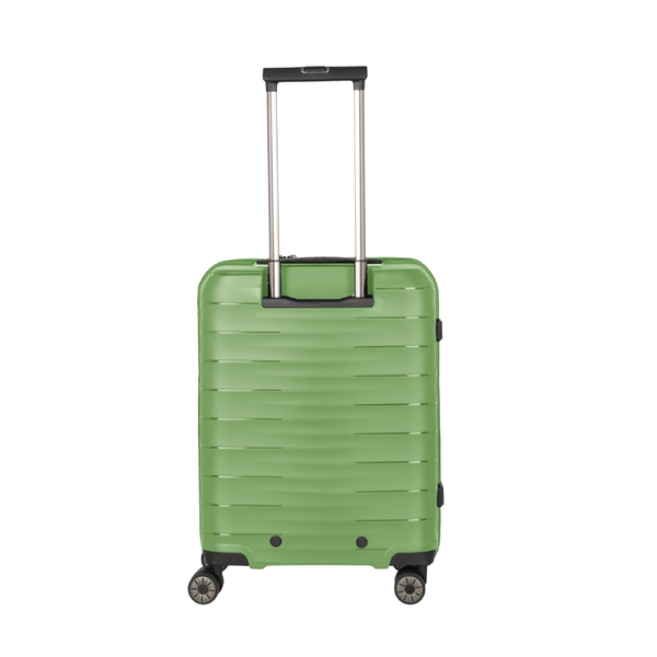 Travelite Mooby Green Small Suitcase w/Front Pocket