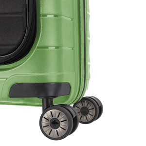 Travelite Mooby Green Small Suitcase w/Front Pocket