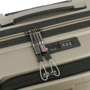 Travelite Air Base Champagne Small Suitcase w/Front Pocket