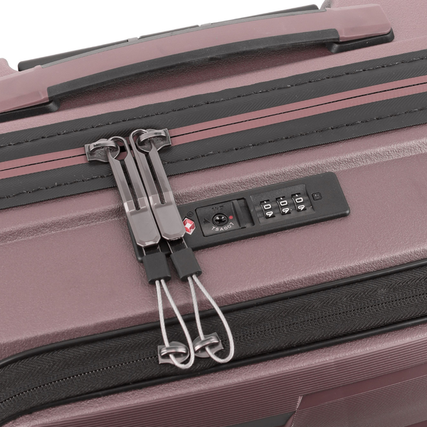 Travelite Air Base Lilac Small Suitcase w/Front Pocket