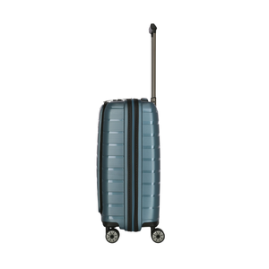 Travelite Air Base Ice Blue Small Suitcase w/Front Pocket