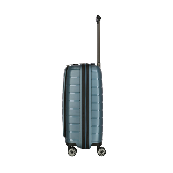 Travelite Air Base Ice Blue Small Suitcase w/Front Pocket