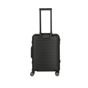Travelite Next Aluminium Small Black Suitcase