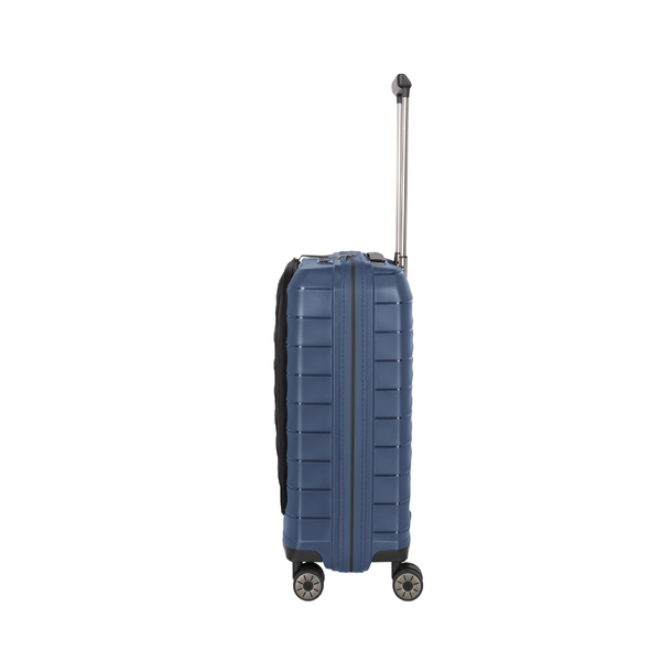Travelite Mooby Navy Small Suitcase w/Front Pocket