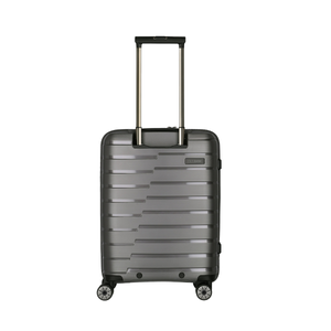 Travelite Air Base Anthracite Small Suitcase w/Front Pocket