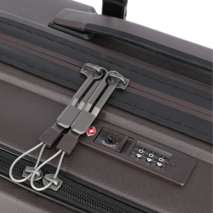 Travelite Air Base Coffee Small Suitcase w/Front Pocket