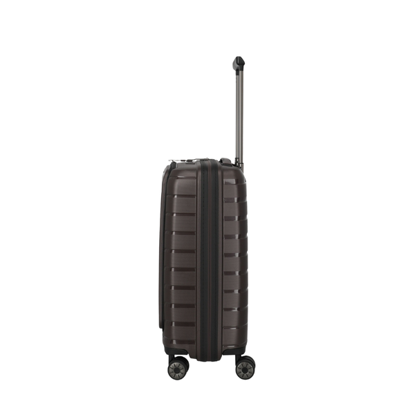 Travelite Air Base Coffee Small Suitcase w/Front Pocket
